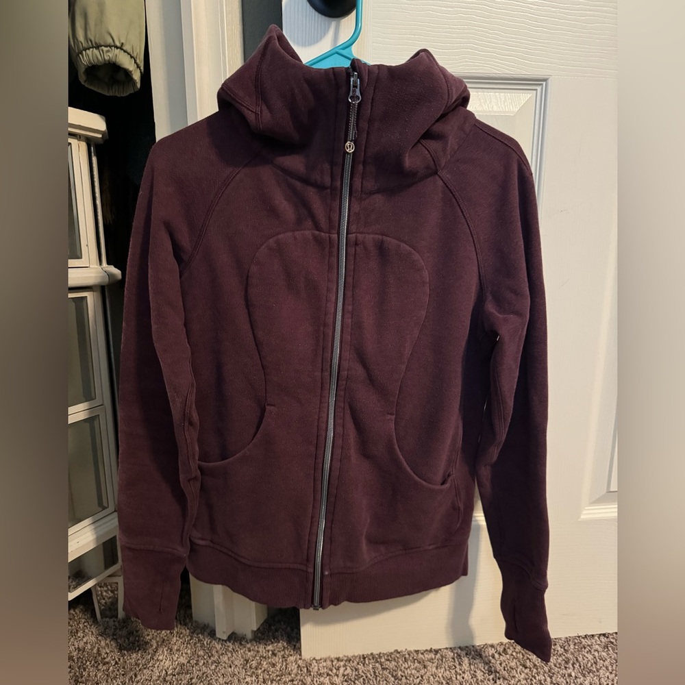 Lululemon Athletica Maroon Hoodie